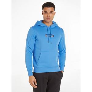 Tommy Hilfiger Kapuzensweatshirt REG FLAG ON CHEST HOODIE Kapuze mit Kordel, Stickerei, Logo-Flag