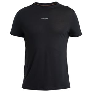 Icebreaker - Merino 125 Cool-Lite Speed S/S Tee - Merinoshirt, zwart