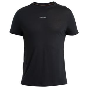 Icebreaker  Merino 125 Cool-Lite Speed S/S Tee - Merinoshirt, zwart