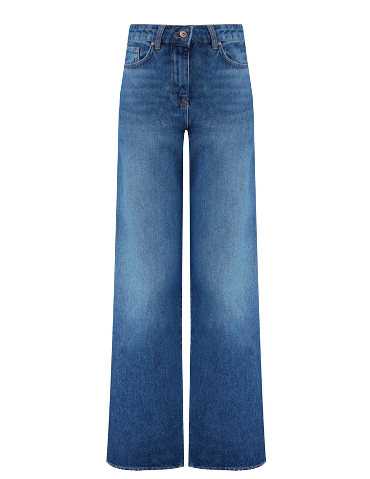 C.O.J. Denim Coj wide leg maria astra blue