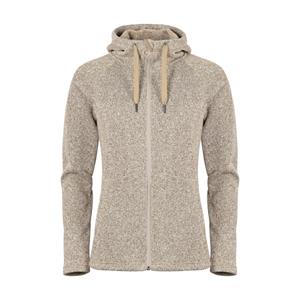 Elkline Fleecejacke Pretty weiches Strickfleece Kapuzenjacke