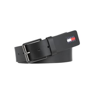 TOMMY JEANS Leren riem TJM FLAG LEATHER 4.0