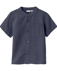 name it Shirt Nmma stripes Donkerblauw Denim