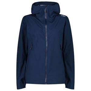 CMP  Women's 2-Layer Jacket with Fix Hood - Regenjas, blauw