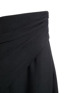 Bally Asymmetrische wikkelrok - Zwart