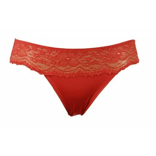Nina von C dames Rio-Slip Jazzpant - Viscose kanten dames onderbroek