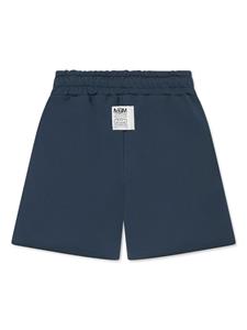 msgmkids MSGM Kids Shorts met bloemenprint - Blauw