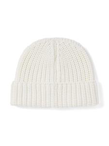 jimmychoo Jimmy Choo Ribgebreide muts - Wit