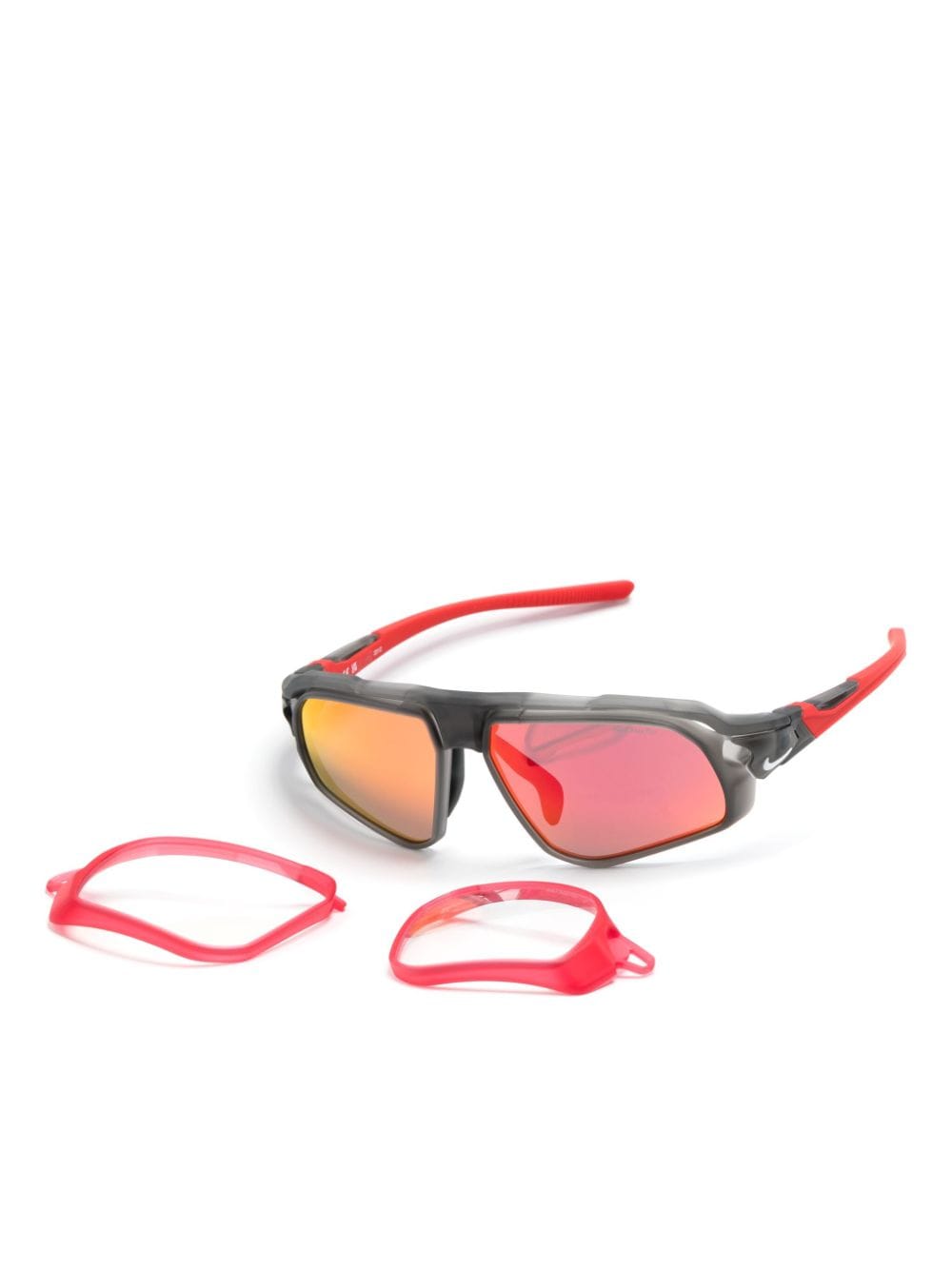 Nike Flyfree biker-style frame sunglasses - Grijs
