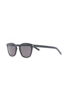 Saint Laurent Eyewear Zonnebril met vierkant montuur - Zwart