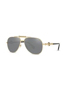 Versace Eyewear Zonnebril met piloten montuur - Goud