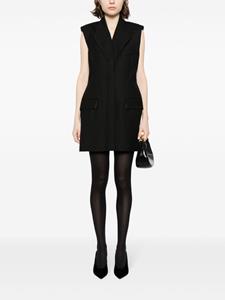 victoriabeckham Victoria Beckham Mouwloze mini-jurk - Zwart