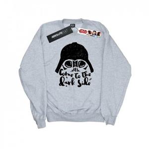 Star Wars Mens Darth Vader Come To The Dark Side Sketch Sweatshirt L grijs