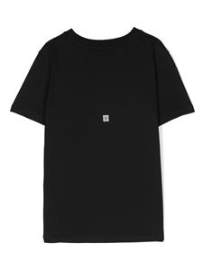 givenchykids Givenchy Kids T-shirt met logoprint - Zwart