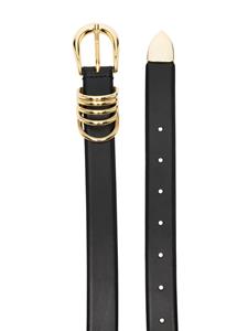 Déhanche Leren riem - Zwart