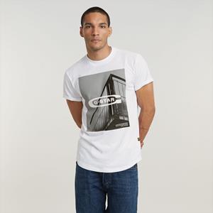 G-Star RAW T-Shirt "HQ oldskool logo lash r t"