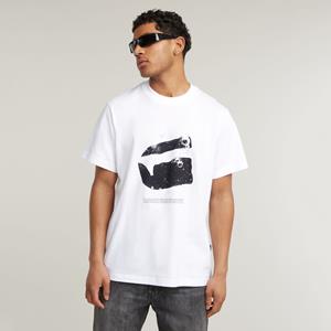 G-Star RAW Water Burger Loose T-Shirt - Wit - Heren