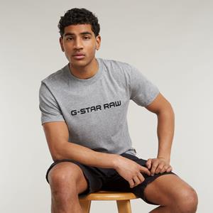 G-Star RAW Corporate Script Logo T-Shirt - Meerkleurig - Heren