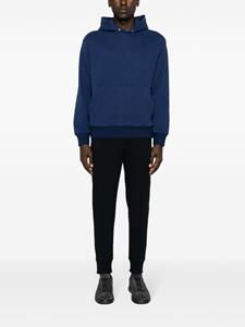Zegna Mid waist trainingsbroek met toelopende pijpen - Blauw