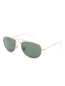 Ray-Ban Brian Bridge zonnebril met piloten montuur - Goud