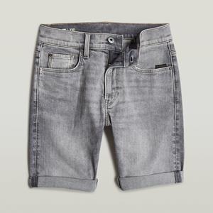 G-Star RAW Jongens Premium 3301 Slim Short - Grijs - jongens