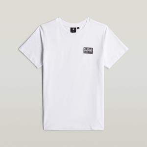 G-Star RAW Jongens T-Shirt Regular - Wit - jongens