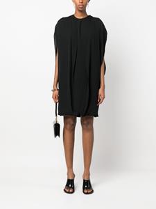 therow The Row Gedrapeerde jurk - Zwart