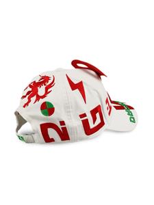 waltervanbeirendonck Walter Van Beirendonck Pet met borduurwerk - Wit