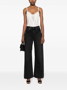 acnestudios Acne Studios High waist jeans - Zwart