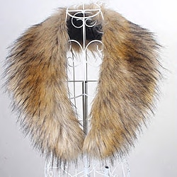 mouwloze kragen imitatiebont herfst bruiloft feestavond / casual fur wraps / fur accessoires / faux leer met glad / bont