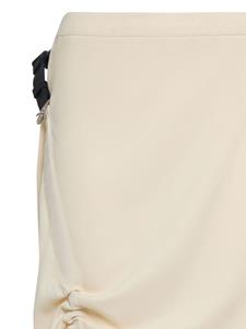 Uma | Raquel Davidowicz leather-belt midi skirt - Beige