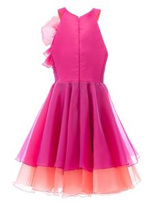 Tulleen Gelaagde avondjurk - Roze