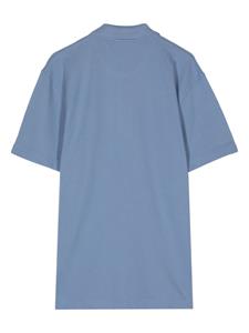 maisonkitsuné Maison Kitsuné Poloshirt met logo-applicatie - Blauw