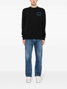 pspaulsmith PS Paul Smith Sweater met logoprint - Zwart