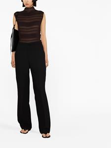 The Row Straight pantalon - Zwart