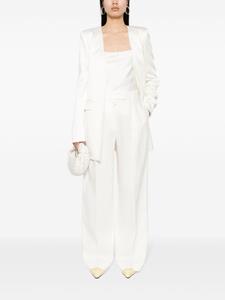 The Row Linnen pantalon - Wit