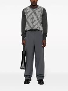 FENDI Trui met FF-print - Grijs