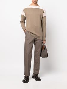 FENDI Trui met FF-patroon - Bruin