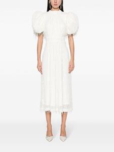 rotatebirgerchristensen ROTATE BIRGER CHRISTENSEN Jurk met pofmouwen - Wit