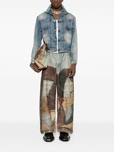 acnestudios Acne Studios 2023 ruimvallende broek - Blauw
