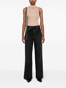 acnestudios Acne Studios Jeans met wijde pijpen - Zwart
