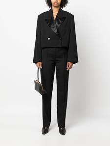 Acne Studios Mid waist pantalon - Zwart