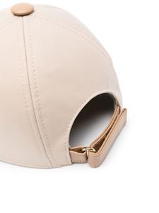 maxmara Max Mara Vissershoed met logopatch van katoenblend - Beige