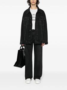 acnestudios Acne Studios Jeans met wijde pijpen - Zwart