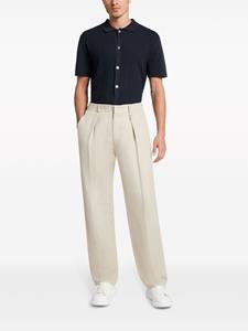 FENDI Gesmockte straight broek - Beige