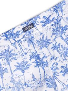mc2saintbarthkids MC2 Saint Barth Kids Coco strandshorts - Wit