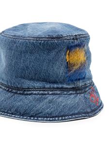 Marni Vissershoed met geborduurd logo - Blauw