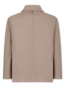 DONDUP KIDS notched-lapels double-breasted blazer - Beige