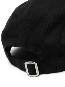 maisonkitsuné Maison Kitsuné Katoenen honkbalpet - Zwart