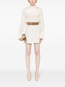 IRO Bouclé mini-rok - Beige